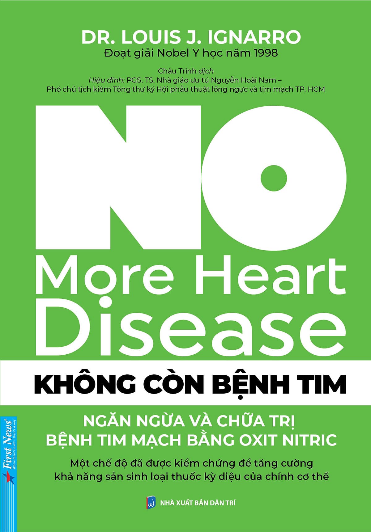 Bìa sách Không Còn Bệnh Tim