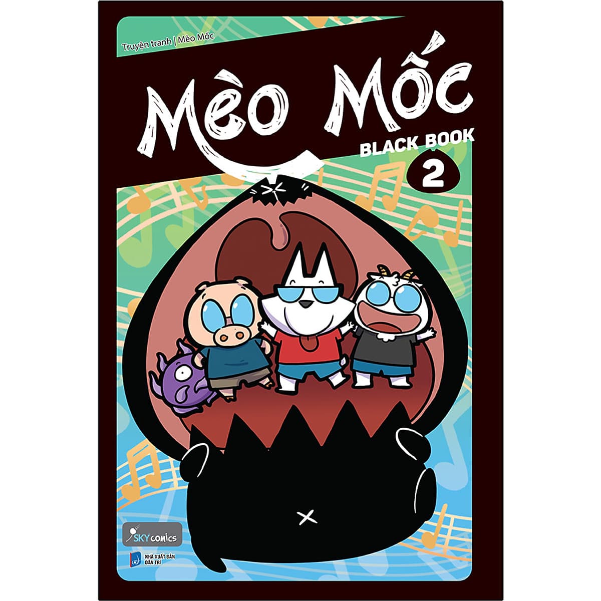 Bìa sách Mèo Mốc Black Book - tập 2