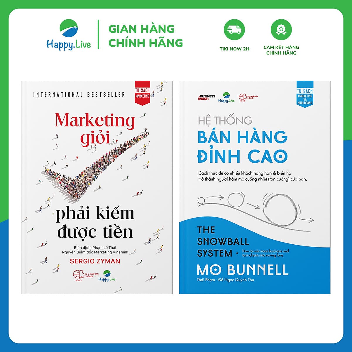 Bìa sách Marketing – Bán Hàng Đỉnh Cao