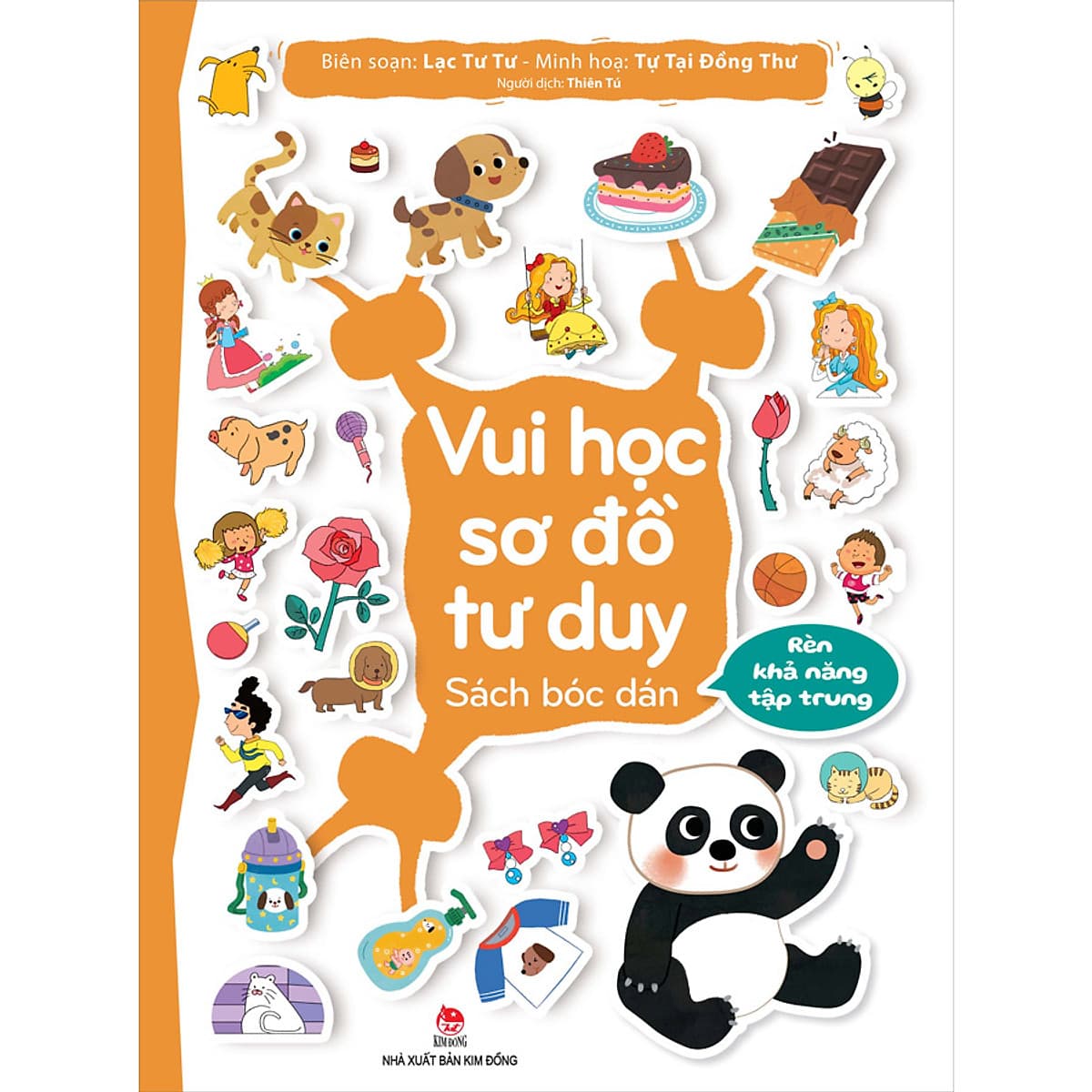 Bìa sách Vui Học Sơ Đồ Tư Duy - Rèn khả năng tập trung
