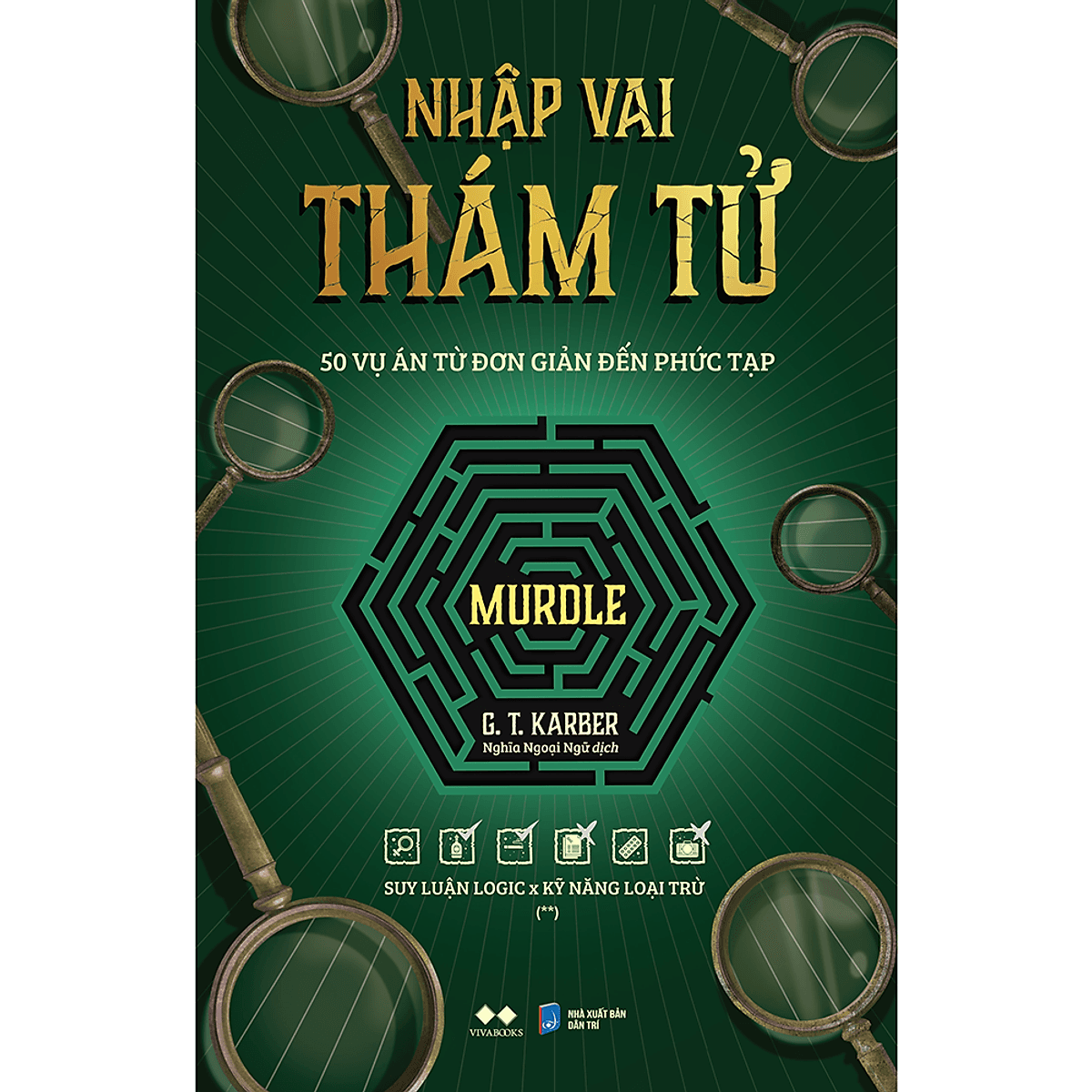 Bìa sách Nhập Vai Thám Tử (Mê Cung Xanh)