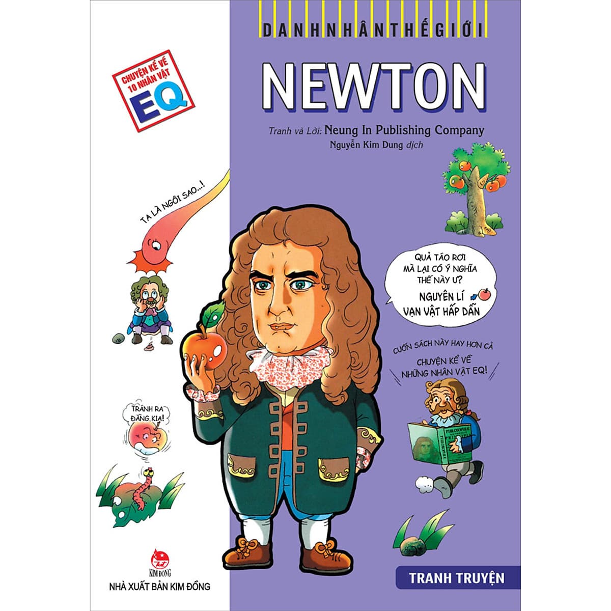 Bìa sách Danh Nhân Thế Giới: Newton