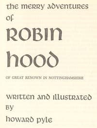 Bìa sách The Merry Adventures of Robin Hood