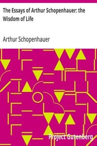 Bìa sách The Essays of Arthur Schopenhauer: the Wisdom of Life