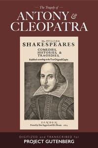 Bìa sách Antony and Cleopatra