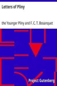 Bìa sách Letters of Pliny