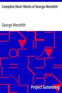 Bìa sách Complete Short Works of George Meredith