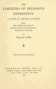 Bìa sách The Varieties of Religious Experience: A Study in Human Nature