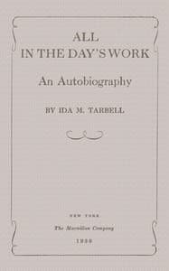 Bìa sách All in the Day's Work: An Autobiography
