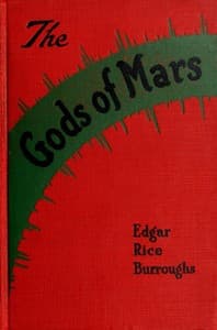 Bìa sách The gods of Mars