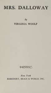 Bìa sách Mrs. Dalloway