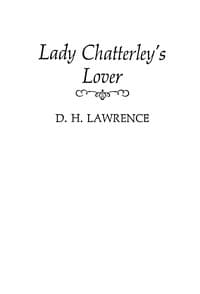 Bìa sách Lady Chatterley's lover