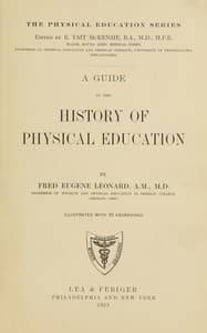 Bìa sách A guide to the history of physical education