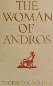 Bìa sách The woman of Andros