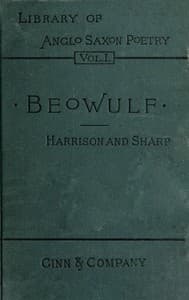 Bìa sách I. Bēowulf: an Anglo-Saxon poem. II. The fight at Finnsburh: a fragment.