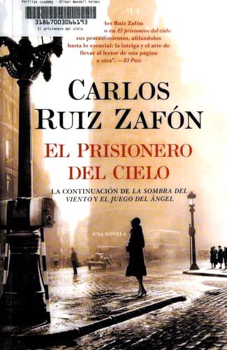 Bìa sách El prisionero del cielo