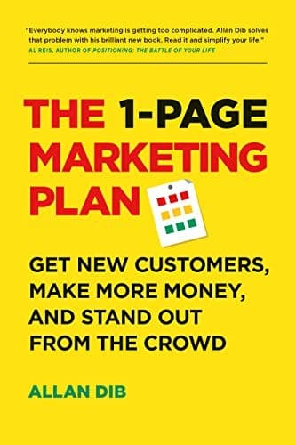 Bìa sách The 1-page marketing plan