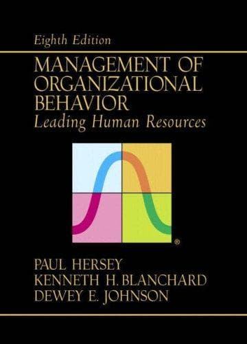 Bìa sách Management of organizational behavior