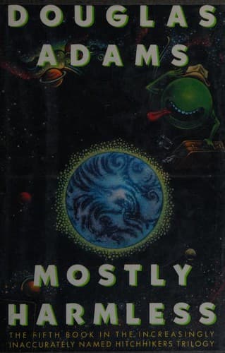 Bìa sách Mostly Harmless