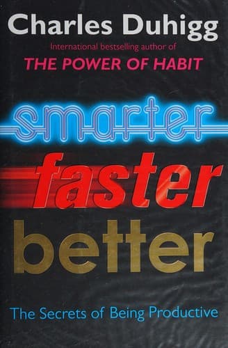 Bìa sách Smarter Faster Better