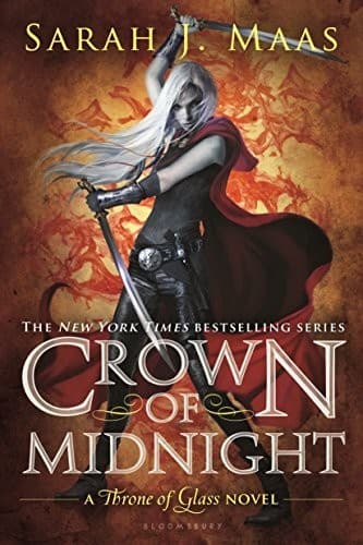 Bìa sách Crown of Midnight