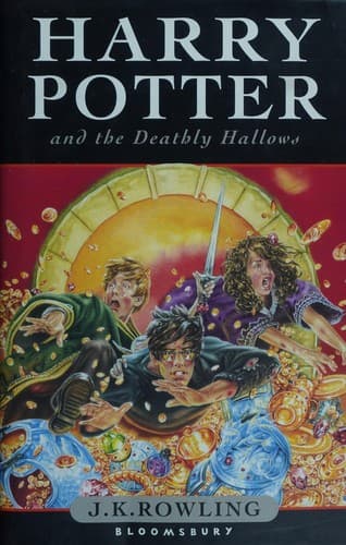 Bìa sách Harry Potter and the Deathly Hallows