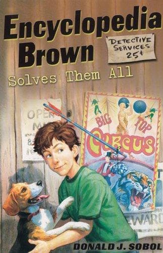 Bìa sách Encyclopedia Brown Solves Them All