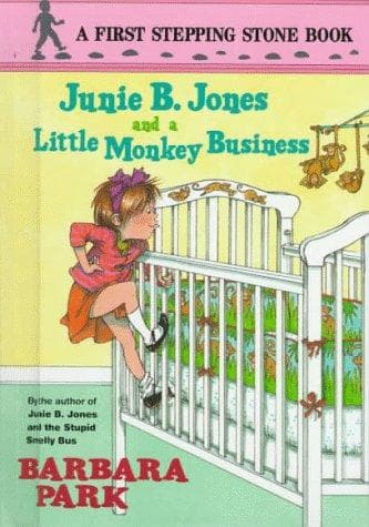 Bìa sách Junie B. Jones and a little monkey business