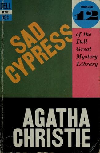 Bìa sách Sad Cypress
