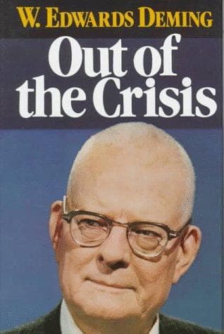 Bìa sách Out of the crisis