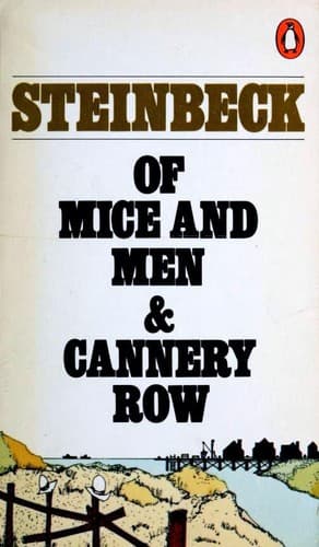 Bìa sách Of Mice and Men & Cannery Row