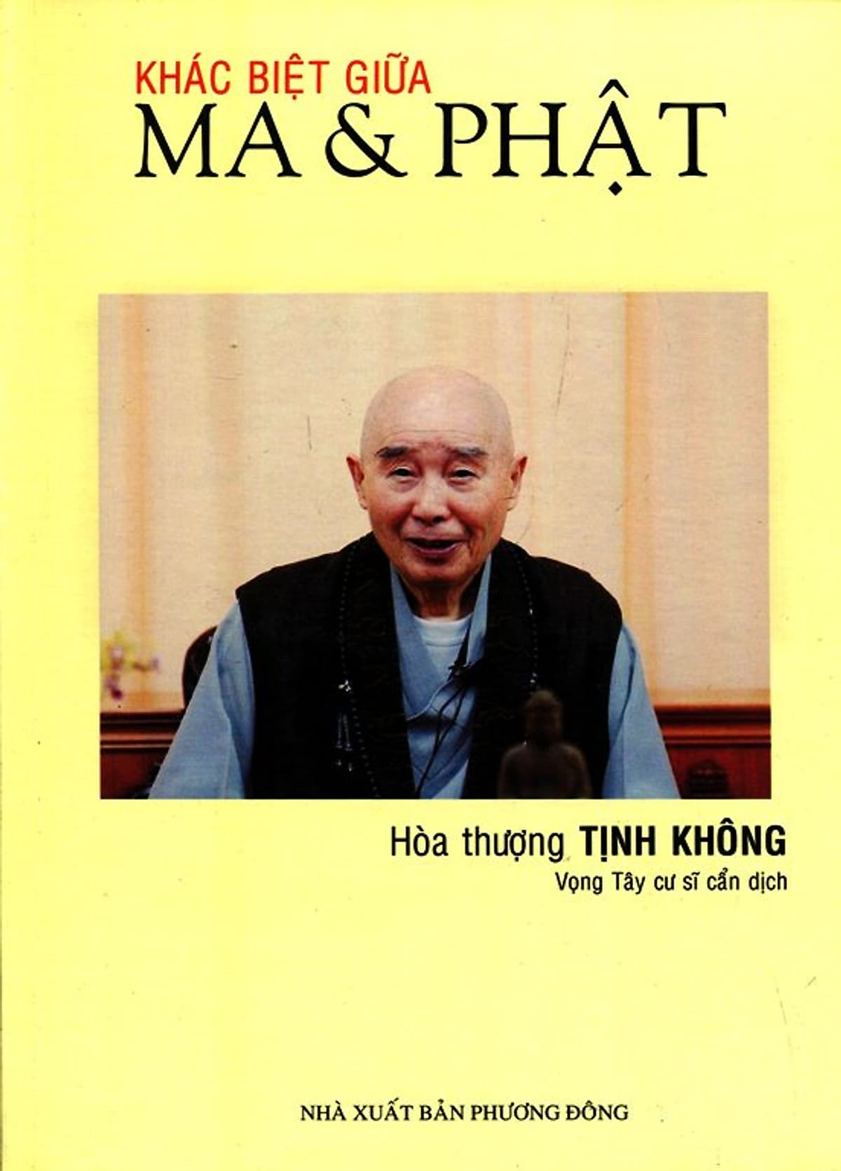 Bìa sách Khác Biệt Giữa Ma & Phật