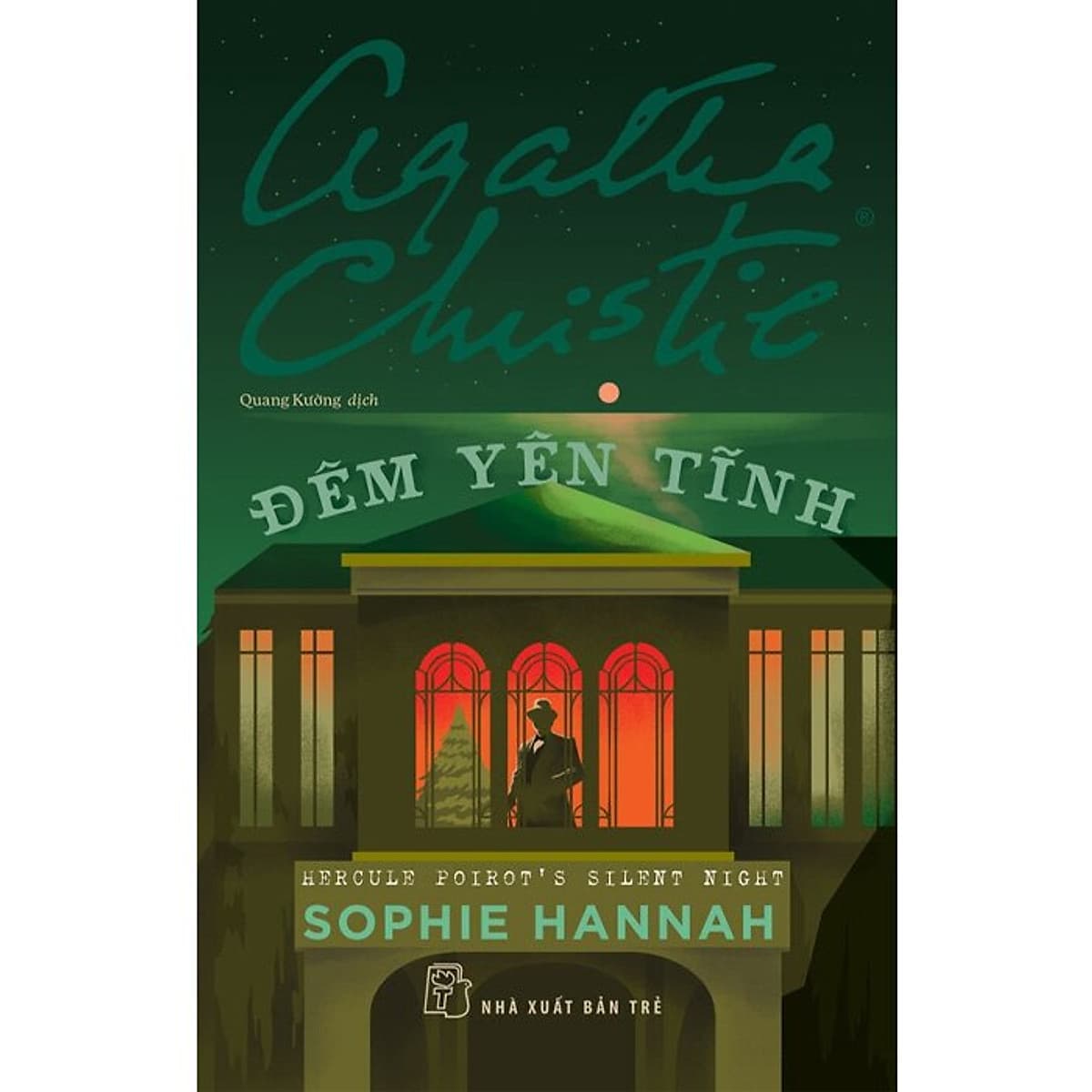 Bìa sách Agatha Christie. Đêm Yên Tĩnh