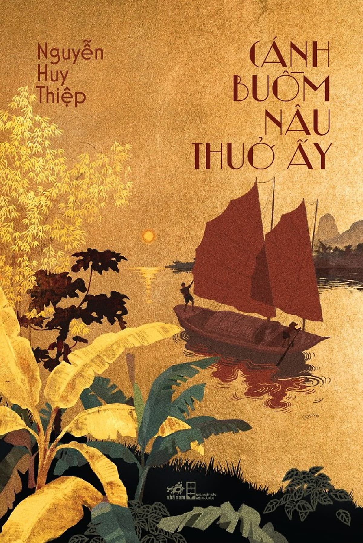 Bìa sách Cánh Buồm Nâu Thuở Ấy