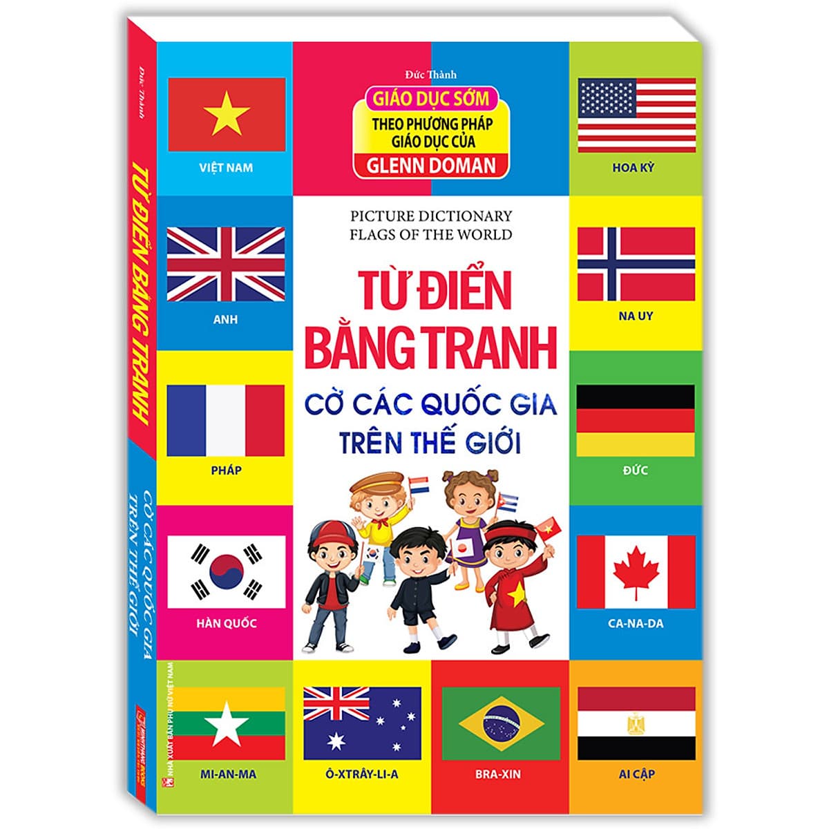 Bìa sách Từ Điển Bằng Tranh - Cờ Các Quốc Gia Trên Thế Giới