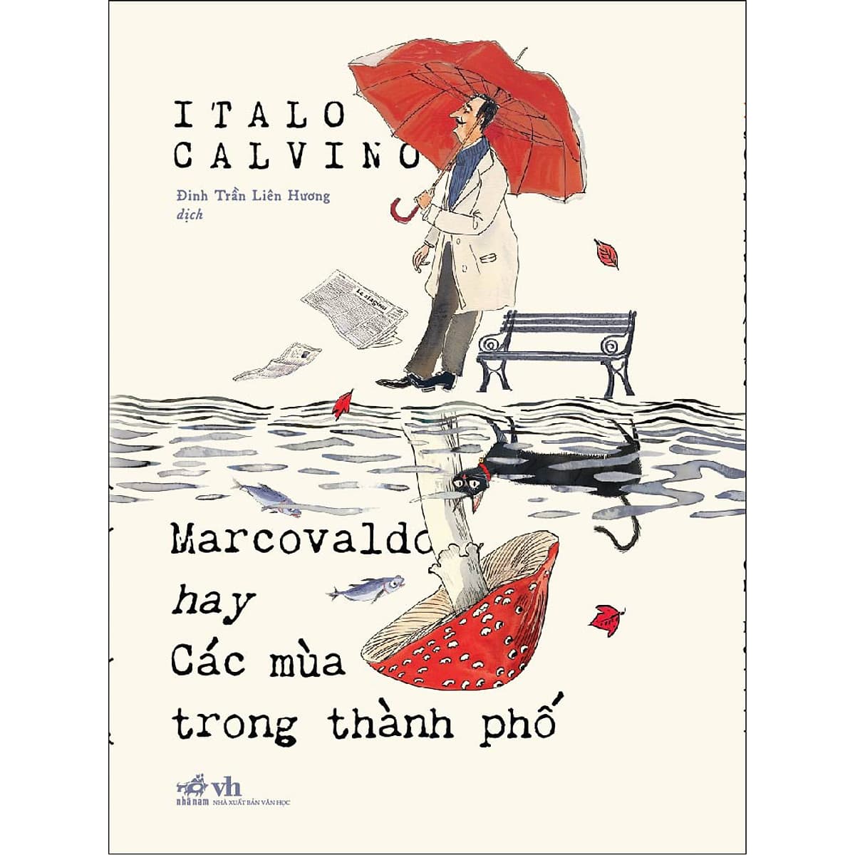 Bìa sách Marcovaldo hay các mùa trong thành phố