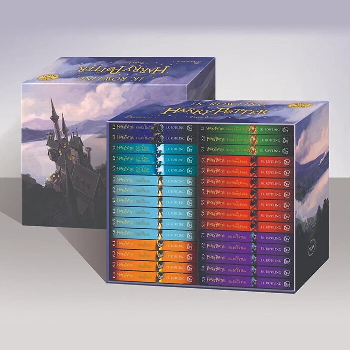 Bìa sách Harry Potter - Boxset 30 Cuốn, Trọn bộ 7 tập - Khổ nhỏ