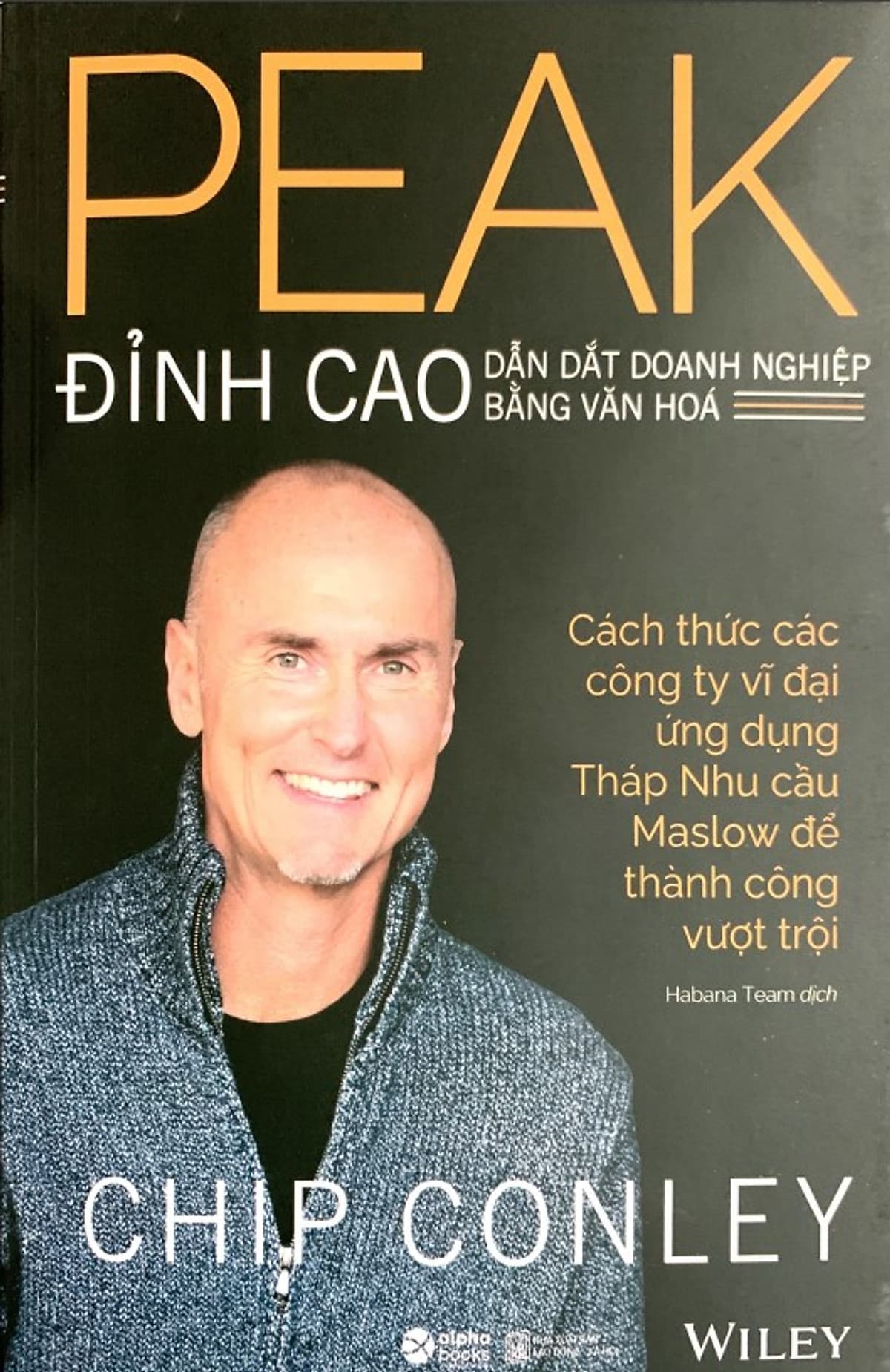 Bìa sách PEAK - Đỉnh Cao Dẫn Dắt Doanh Nghiệp Bằng Văn Hóa