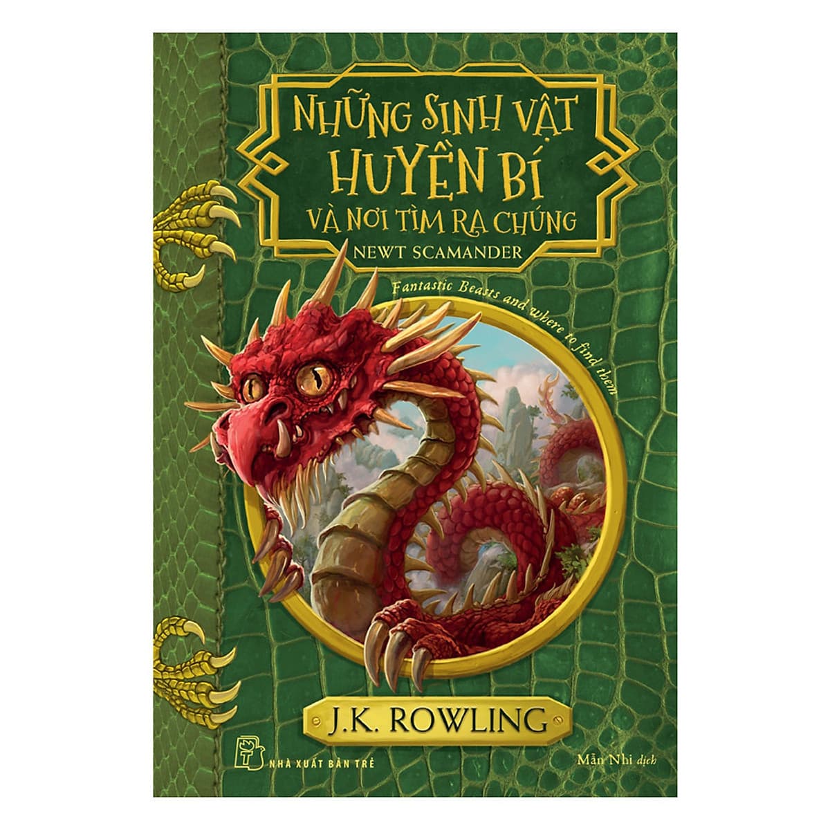 Bìa sách Harry Potter Ngoại Truyện - Những Sinh Vật Huyền Bí Và Nơi Tìm Ra Chúng