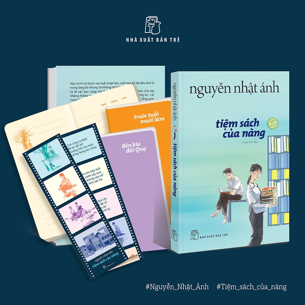 Bìa sách Tiệm sách của nàng (Nguyễn Nhật Ánh)