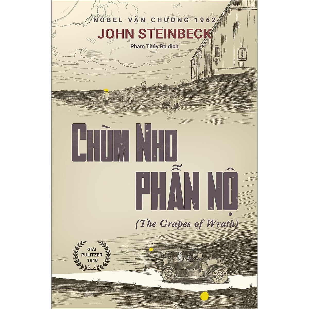 Bìa sách Chùm Nho Phẫn Nộ