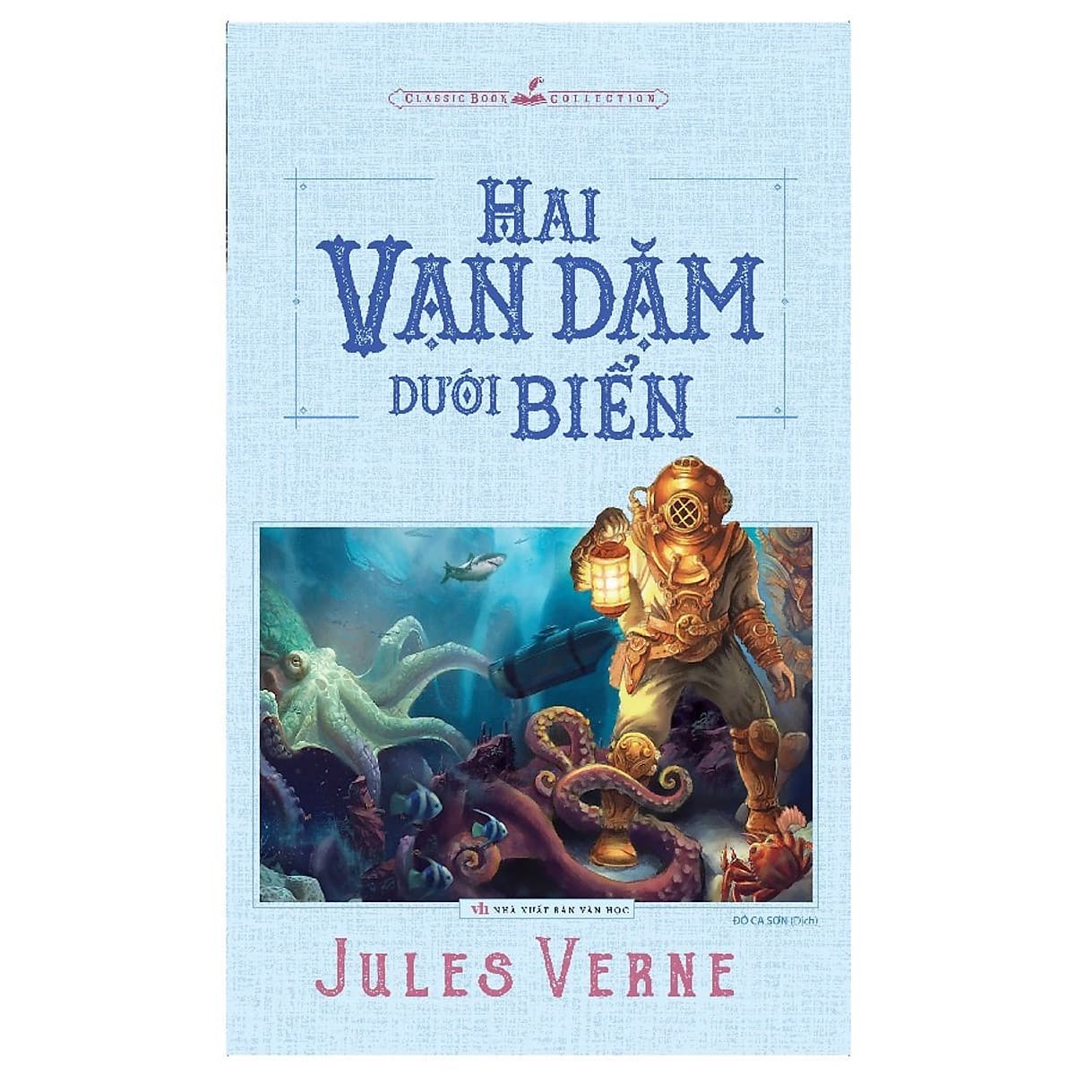 Bìa sách Hai Vạn Dặm Dưới Đáy Biển
