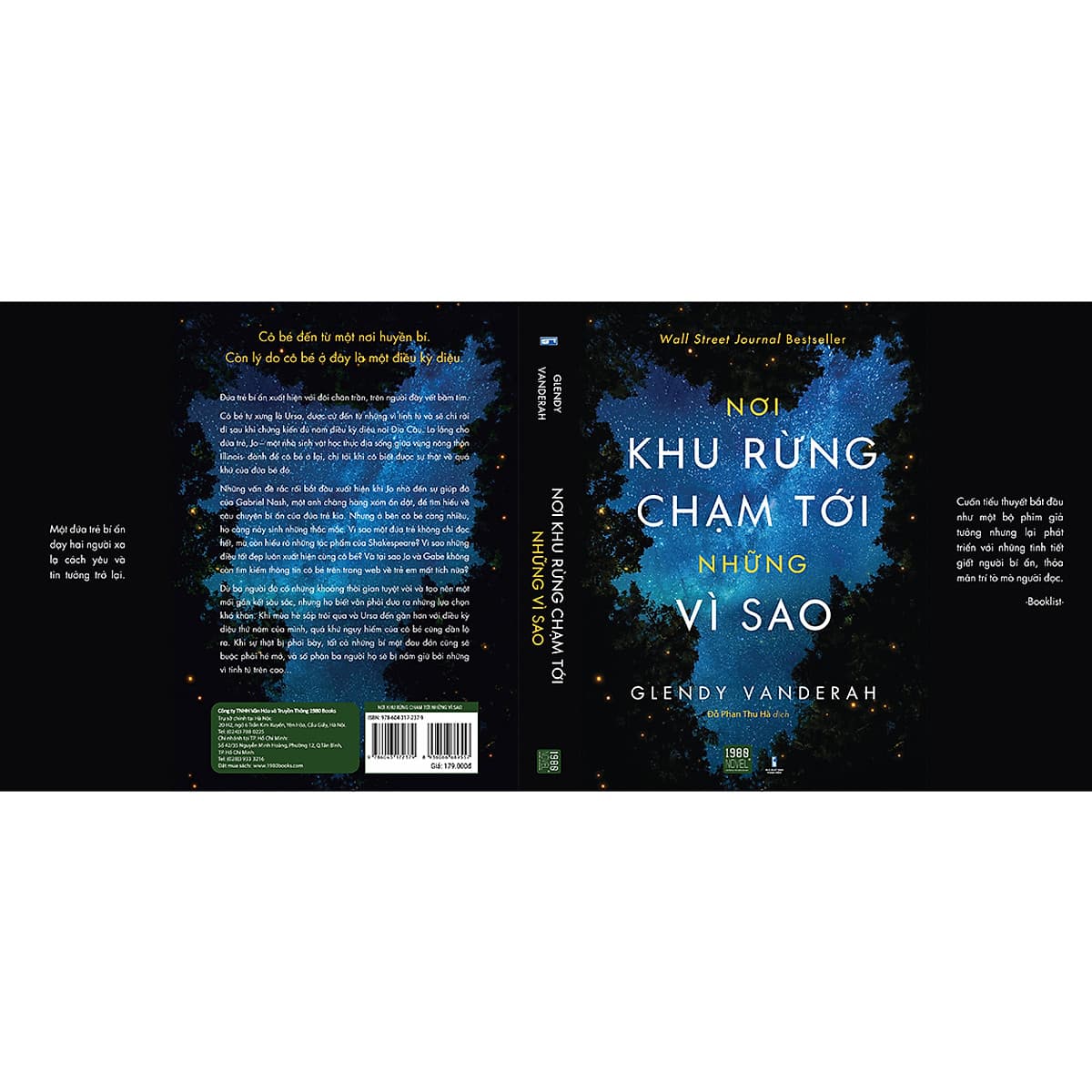 Bìa sách Nơi Khu Rừng Chạm Tới Những Vì Sao