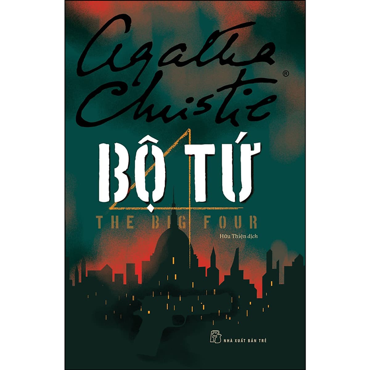 Bìa sách Agatha Christie. Bộ Tứ