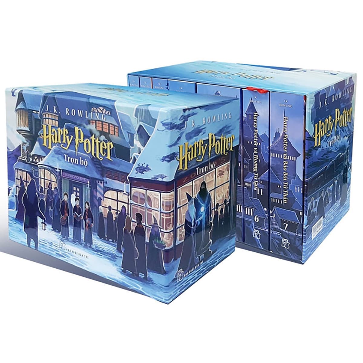 Bìa sách Boxset Harry Potter - Tiếng Việt (Trọn Bộ 7 Tập)