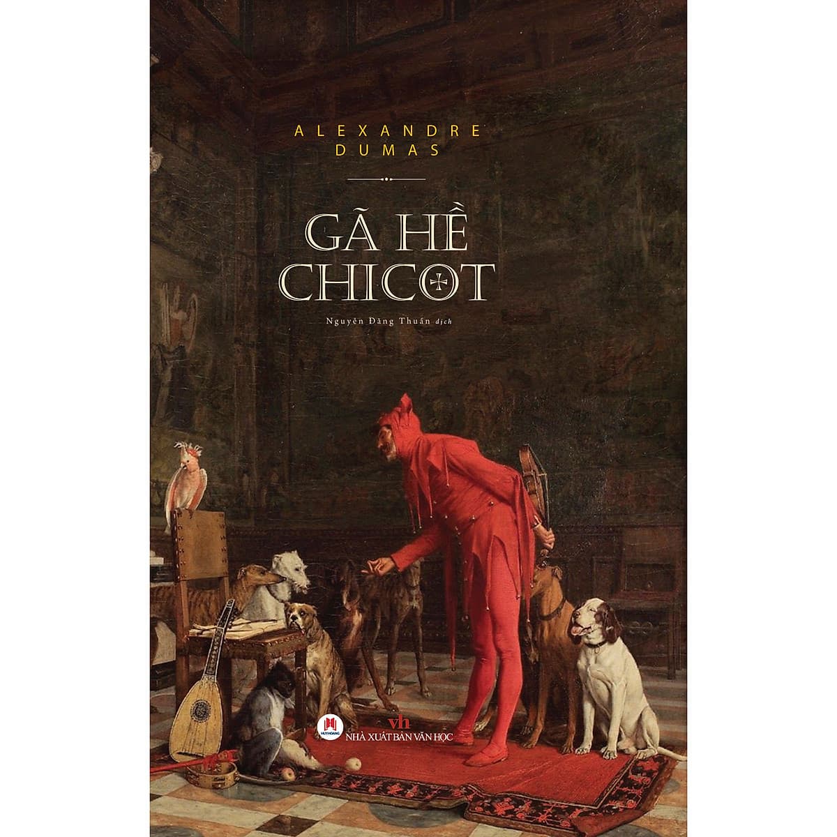 Bìa sách Gã hề Chicot