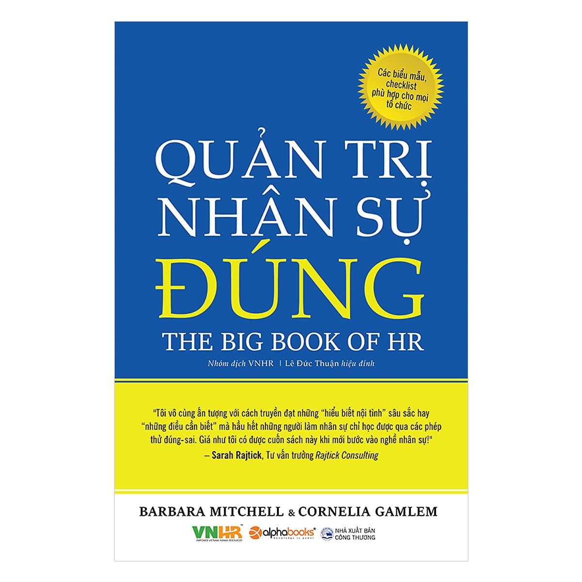 Bìa sách Quản Trị Nhân Sự Đúng