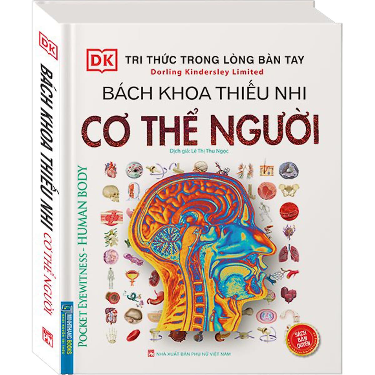 Bìa sách Tri Thức Trong Lòng Bàn Tay - Bách Khoa Thiếu Nhi Cơ Thể Con Người