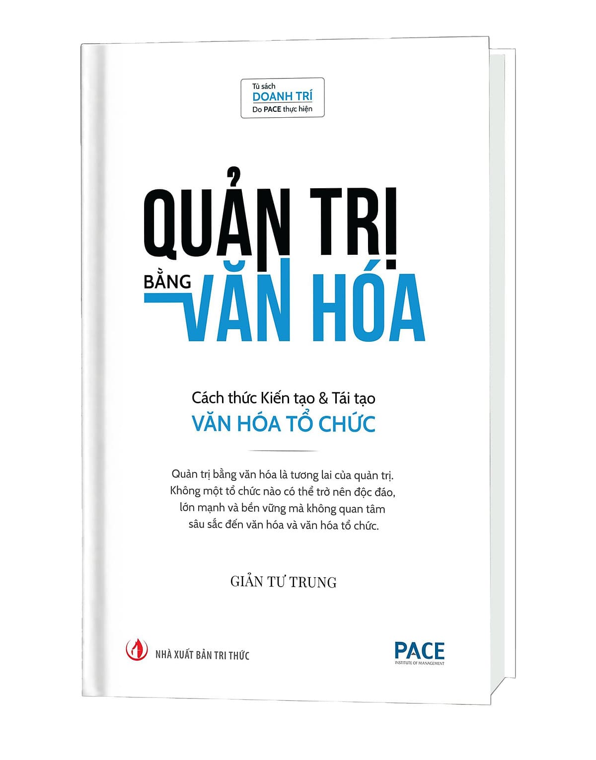 Bìa sách Quản Trị Bằng Văn Hóa