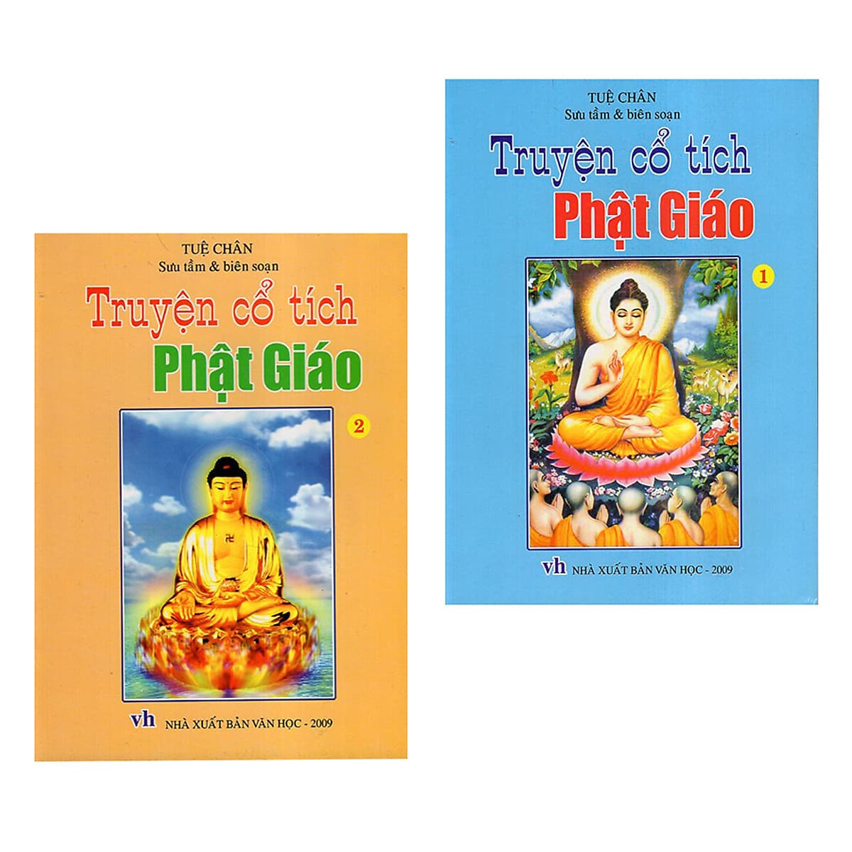 Bìa sách Truyện Cổ Tích Phật Giáo (Bộ 2 Tập)